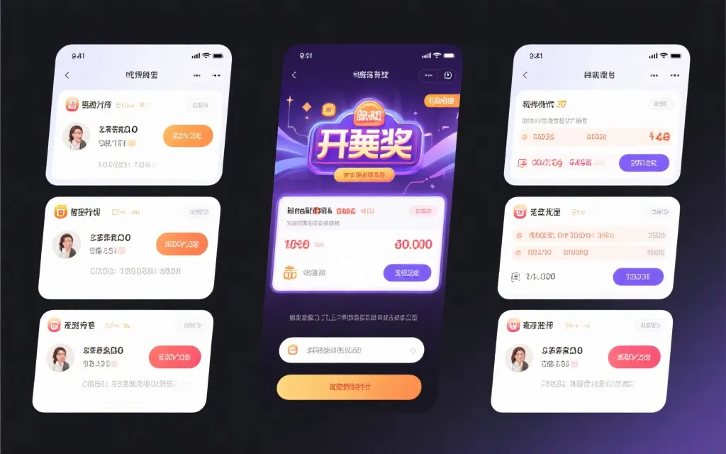 开奖信息展示界面